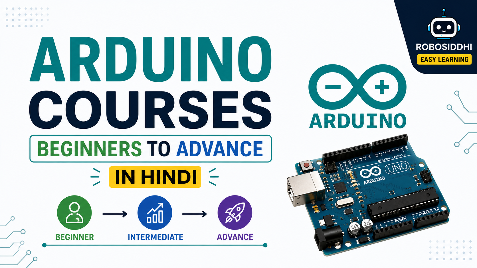 Arduino Course in Hindi | Build Smart Electronics & Robotics Projects