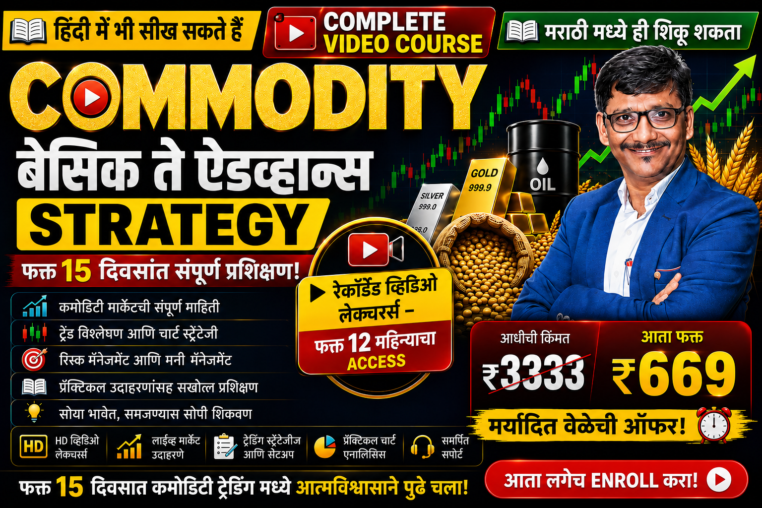 COMMODITY TRADING MASTERCLASS-हिंदी