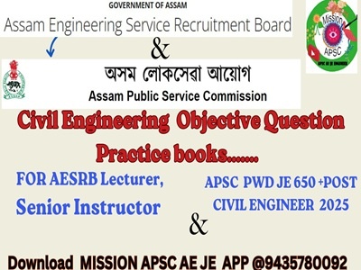 Civil Engineering Objective Question Practice for Lecturer, SI, AEJE 2025
