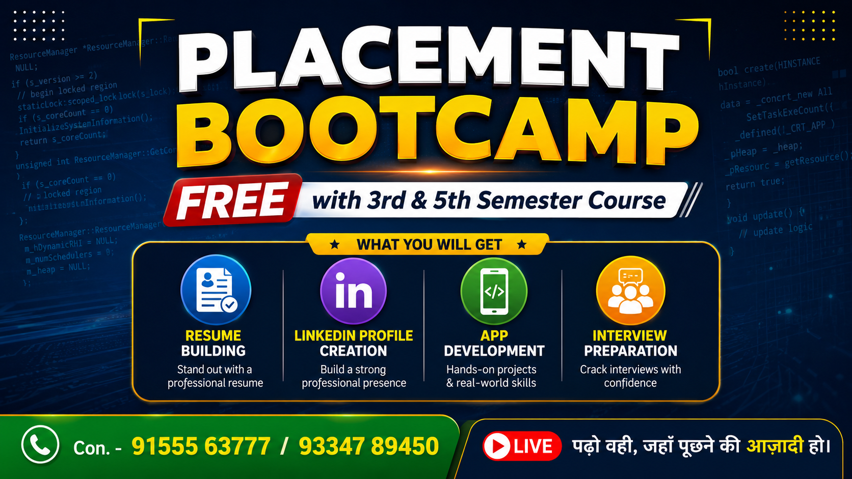 Placement Bootcamp