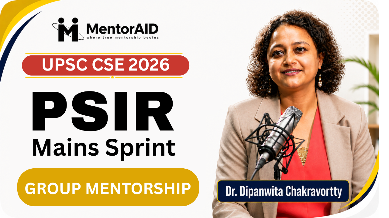 PSIR Mains Sprint 2026 (Group Mentorship)