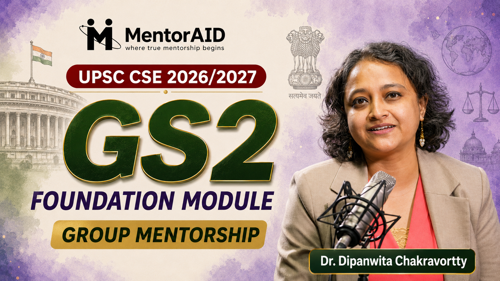 GS 2 Foundation Mentorship Module 2027 (Group Mentorship)