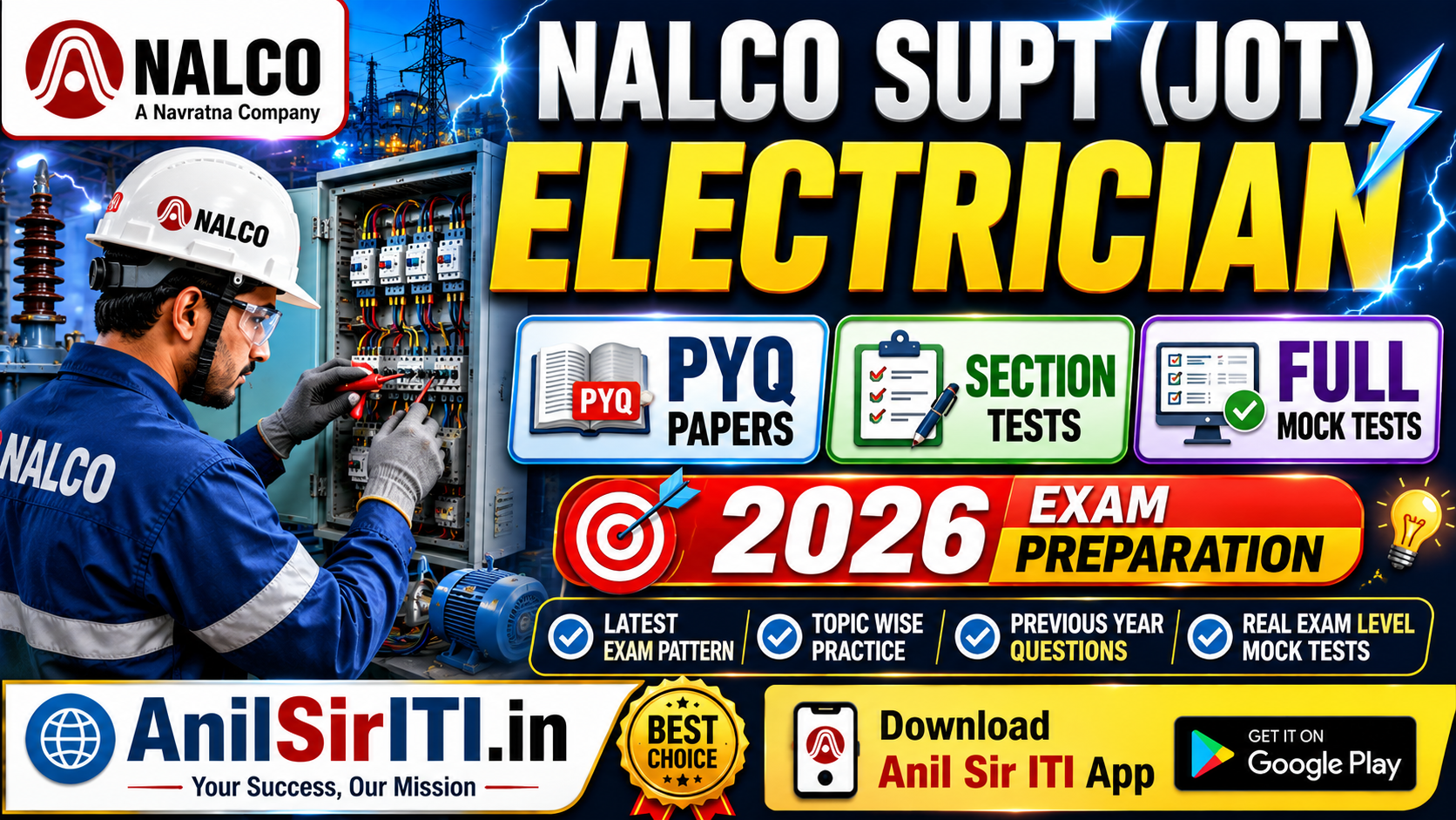 NALCO SUPT (JOT) Electrician