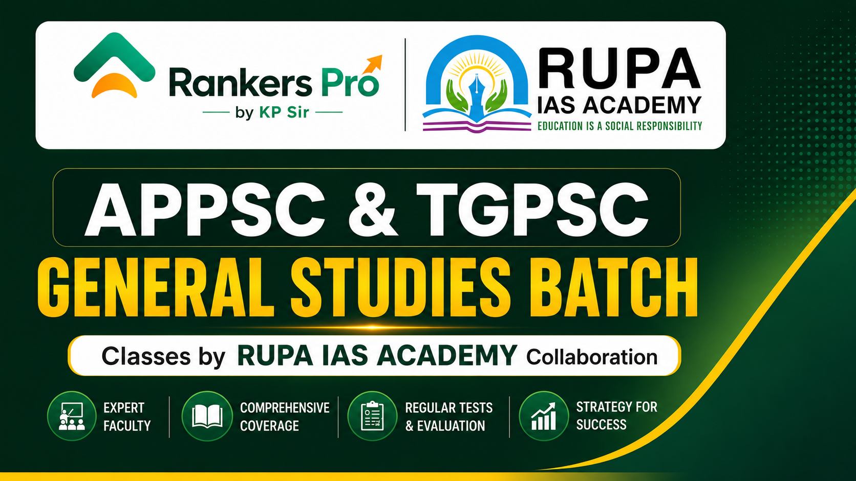 Ranker's Pro GS Batch | with RUPA IAS Academy 