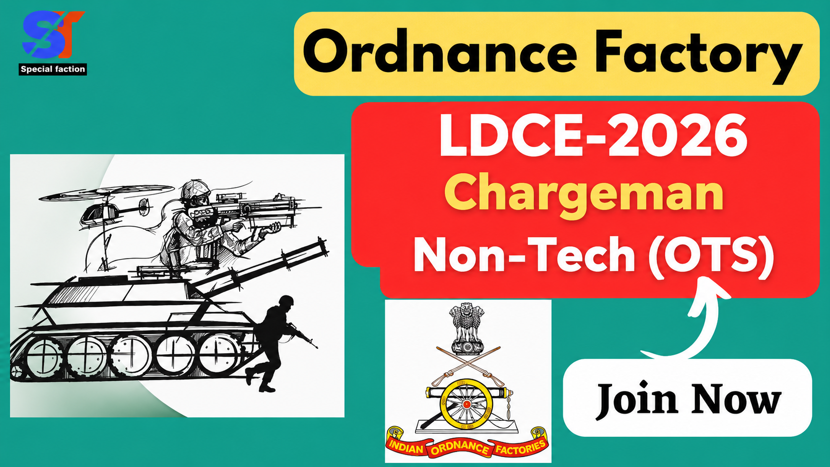 LDCE Exam -2026 || Chargeman Non-Tech (OTS) Full Course.