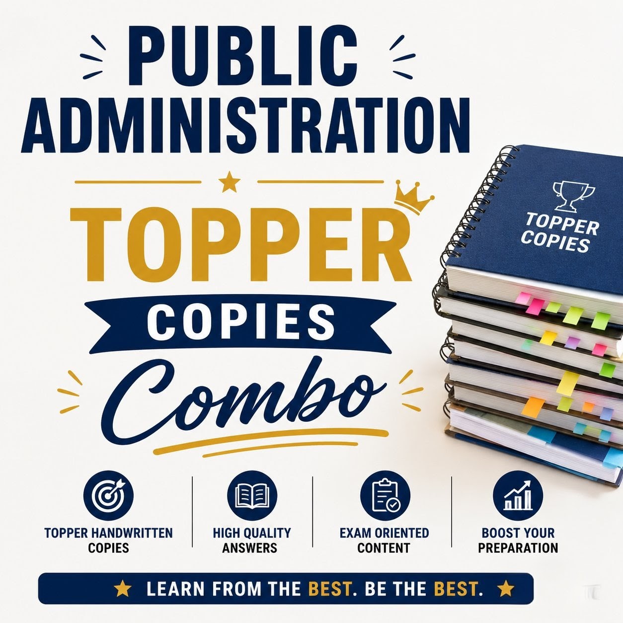 Public Admin Topper Copies (paper 1+2)