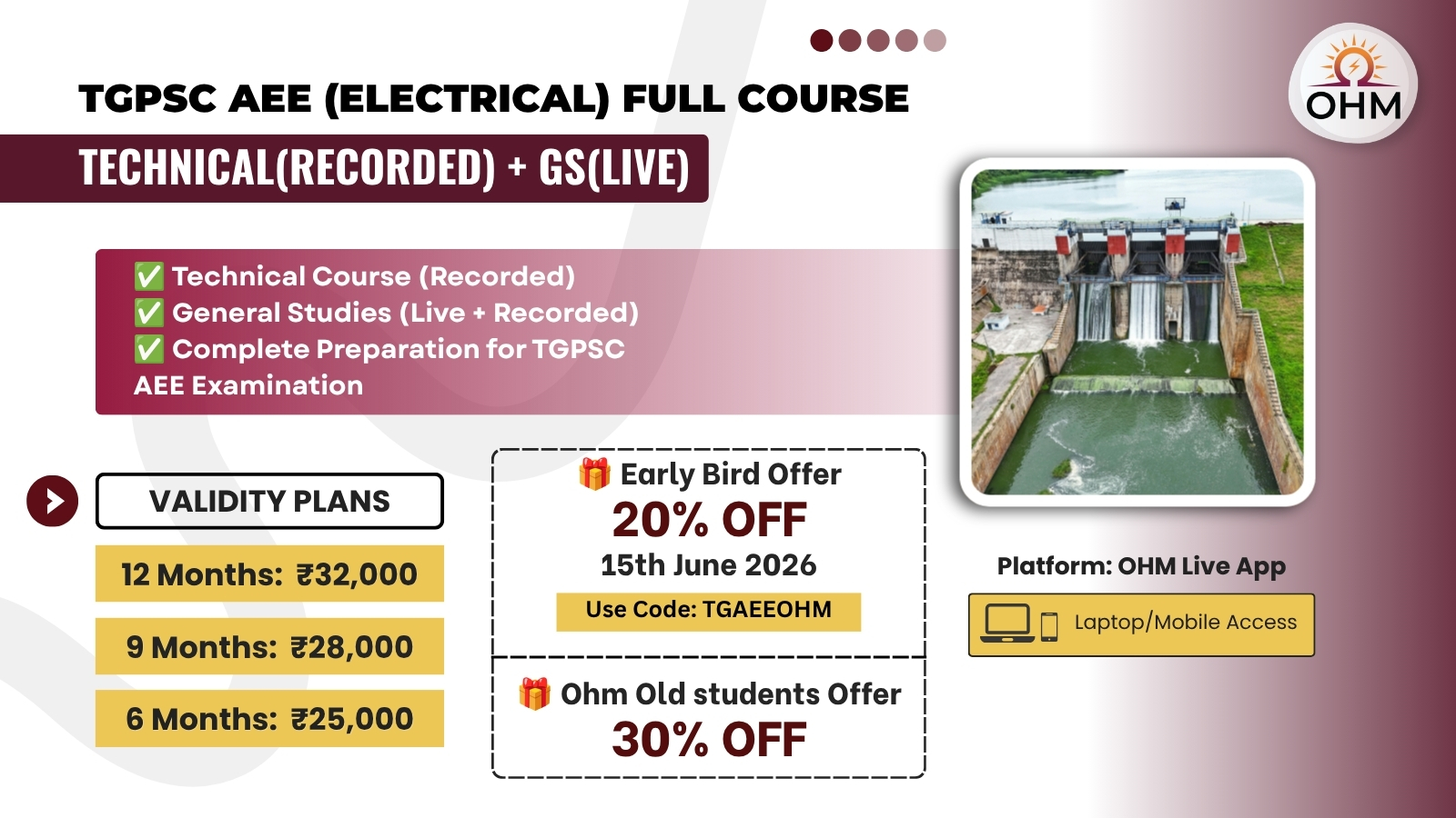 TG AEE TECHNICAL RECORDED COURSE+GS(LIVE)