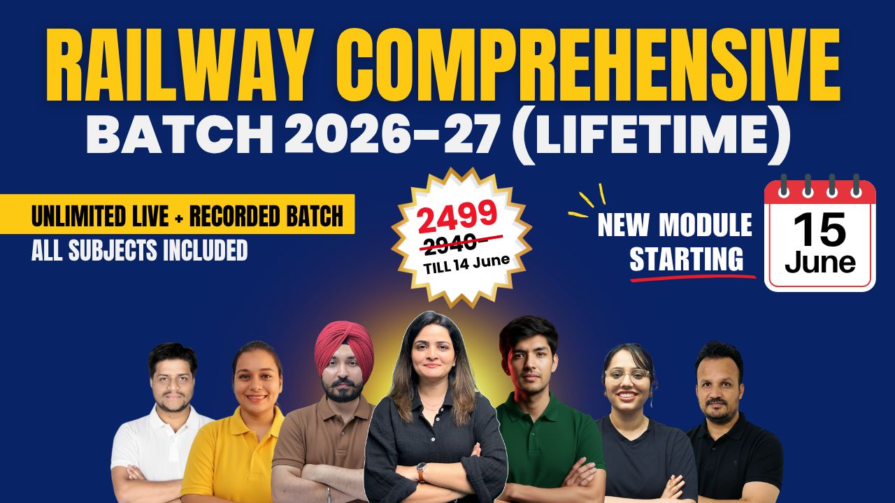 Railway Comprehensive Batch 2026-27 (LIFETIME)