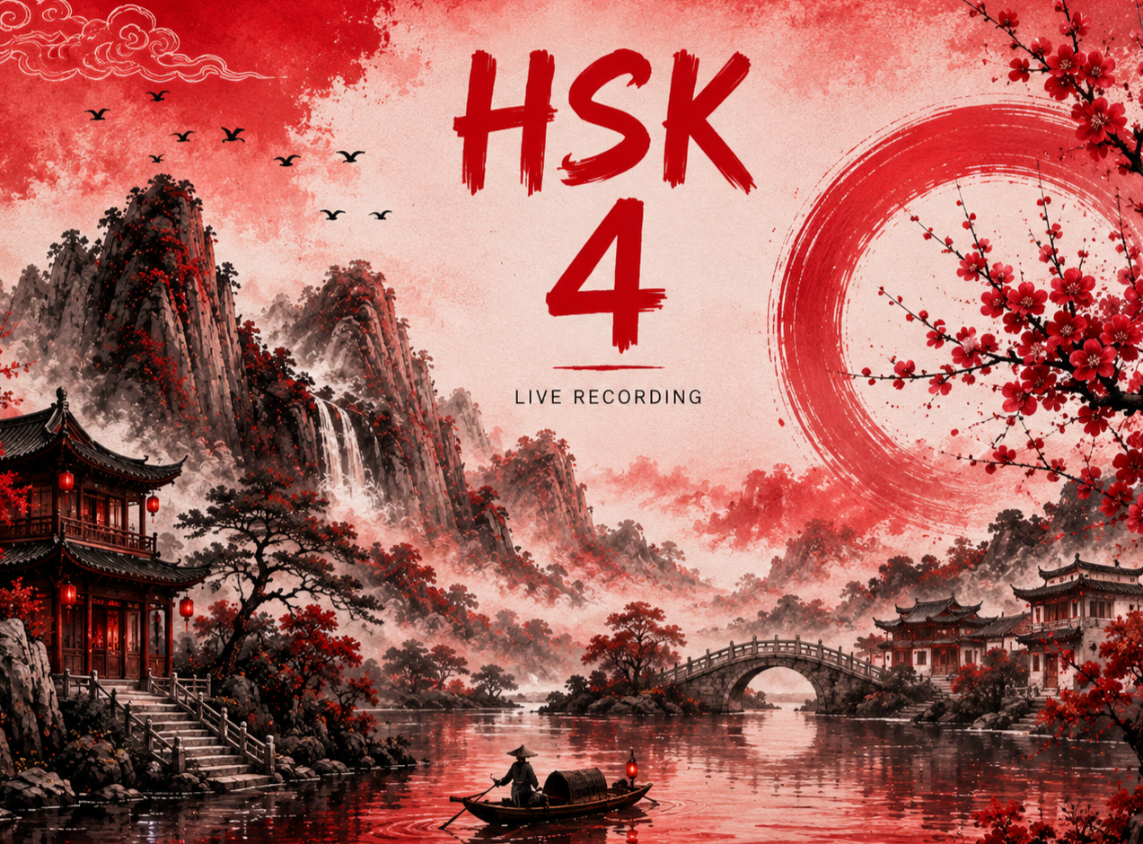 HSK 4 PRV + AI Bot + Daily Live Class 