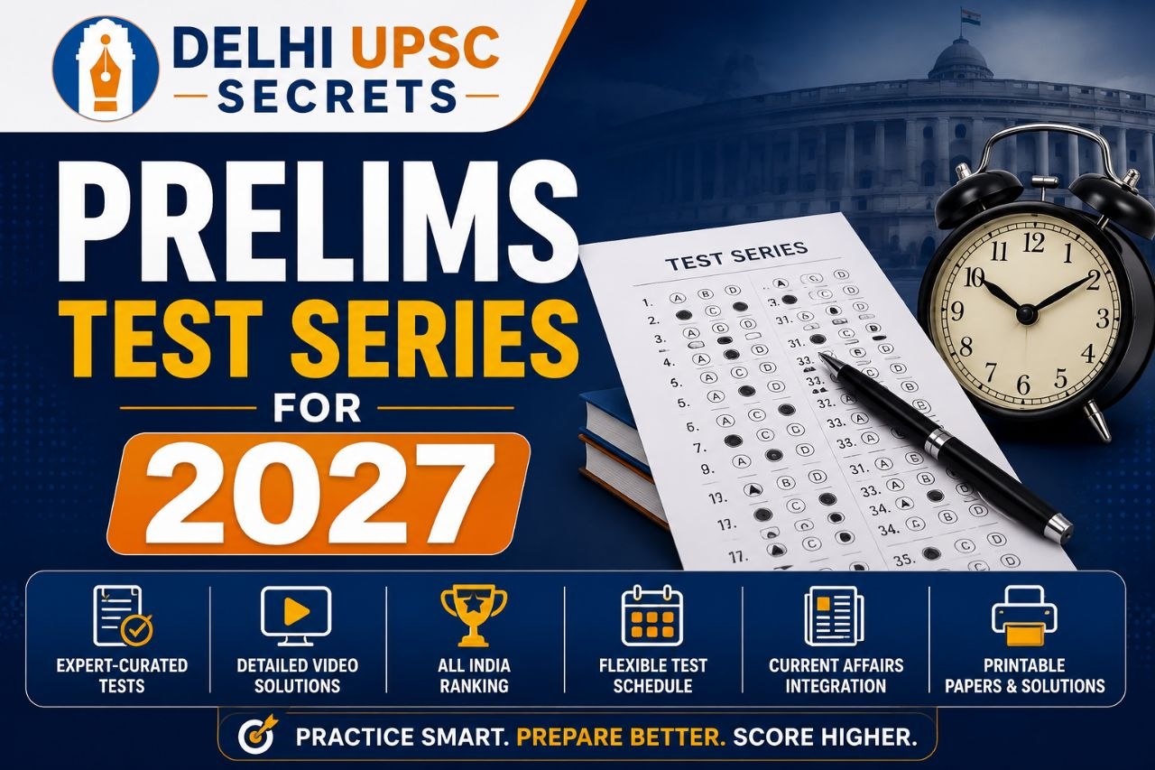 Prelims Test Series 2027