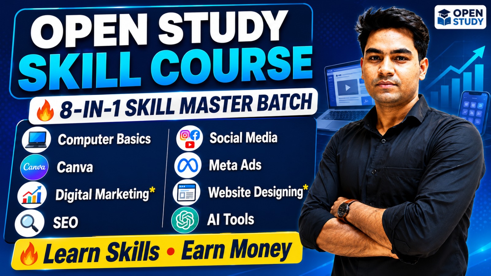 Open Study SkillPro (8-IN-1 Skill Course)