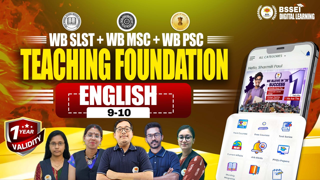 Teaching Foundation - SLST English (9-10) || Live + Recorded Class
