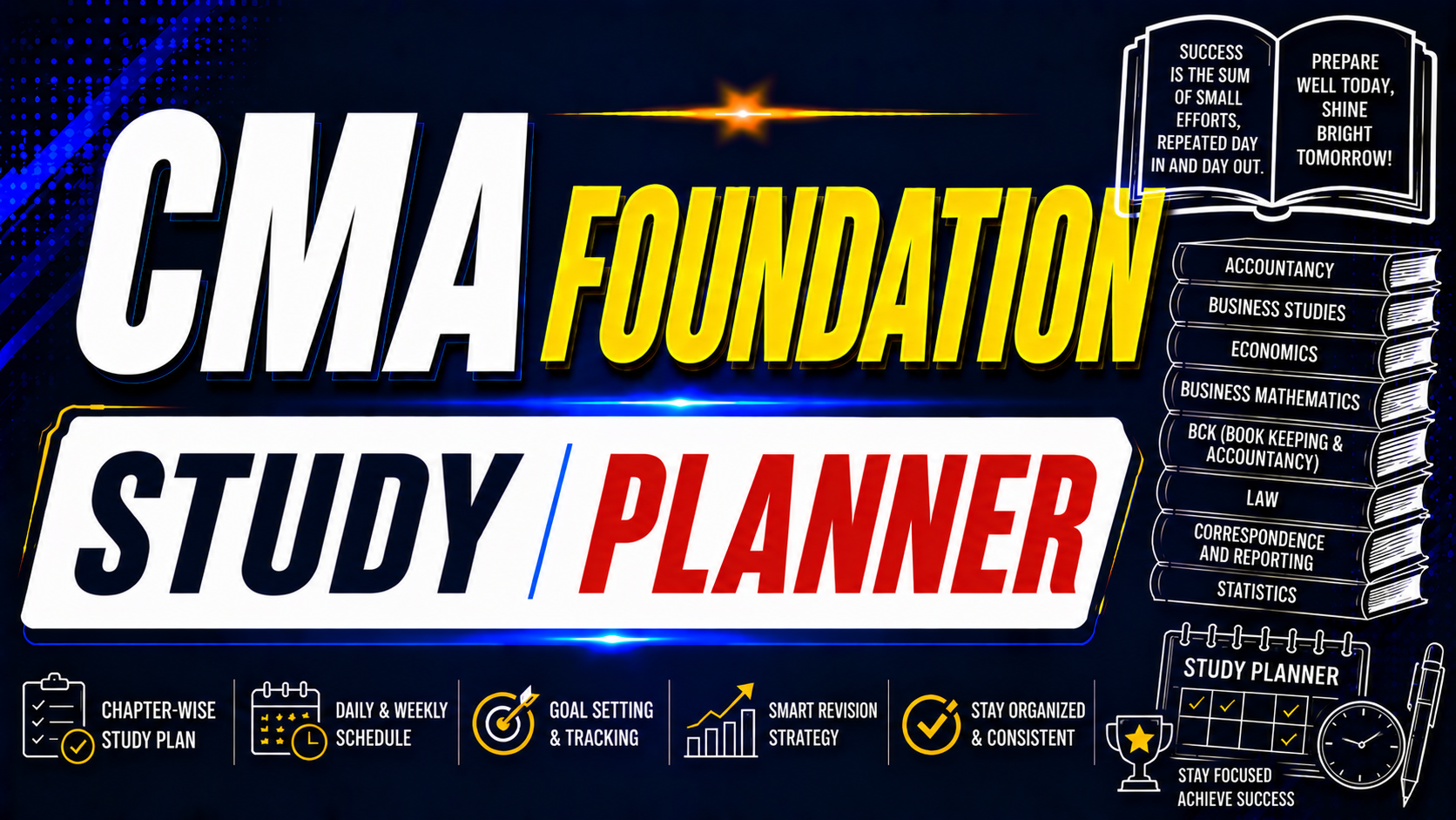 CMA STUDY PLANNER