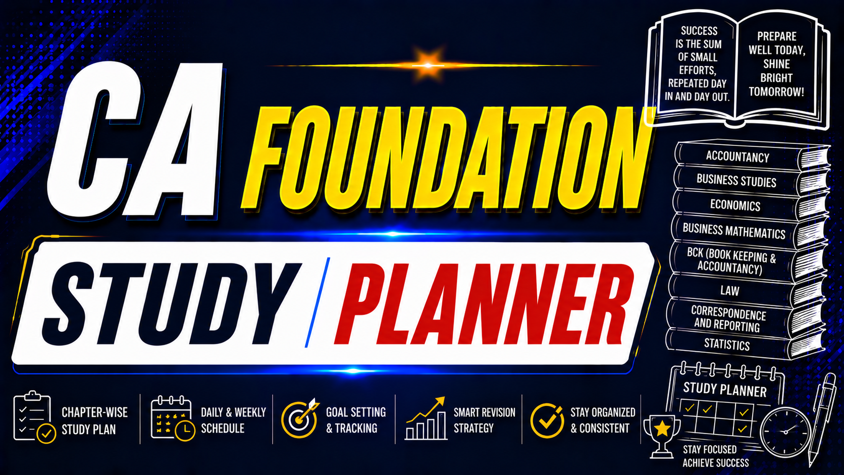 CA STUDY PLANNER