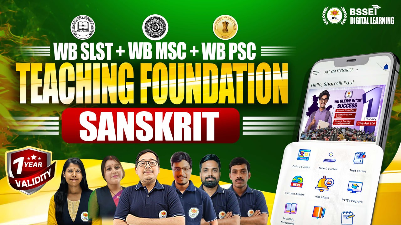 Teaching Foundation - SLST Sanskrit || Live + Recorded Class