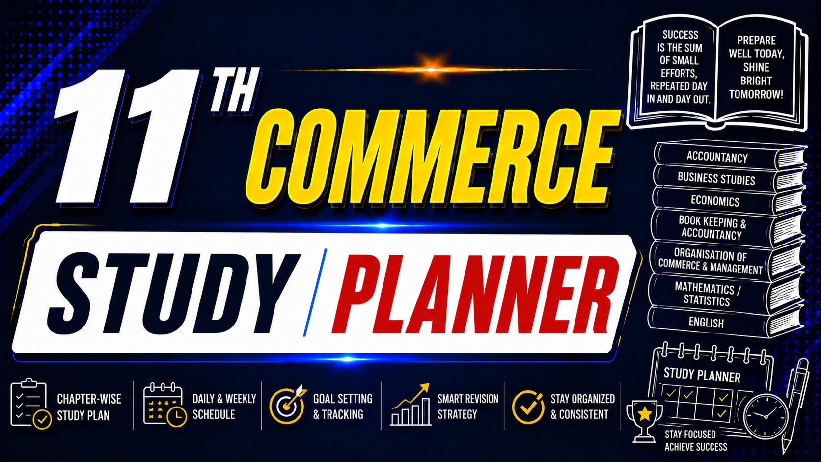 11th STUDY PLANNER