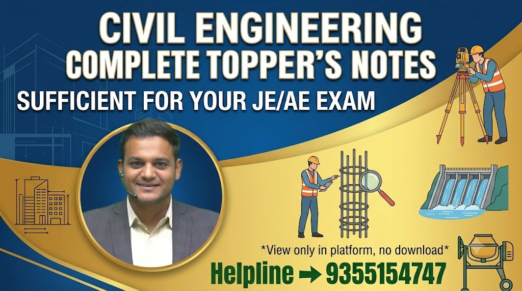 Toppers notes (Civil engineering)