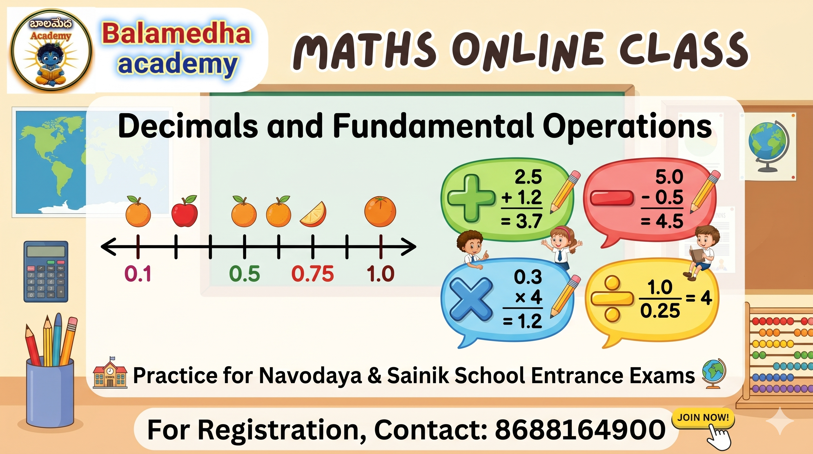DECIMALS AND CONVERSION OF DECIMALS TO FRACTIONS
