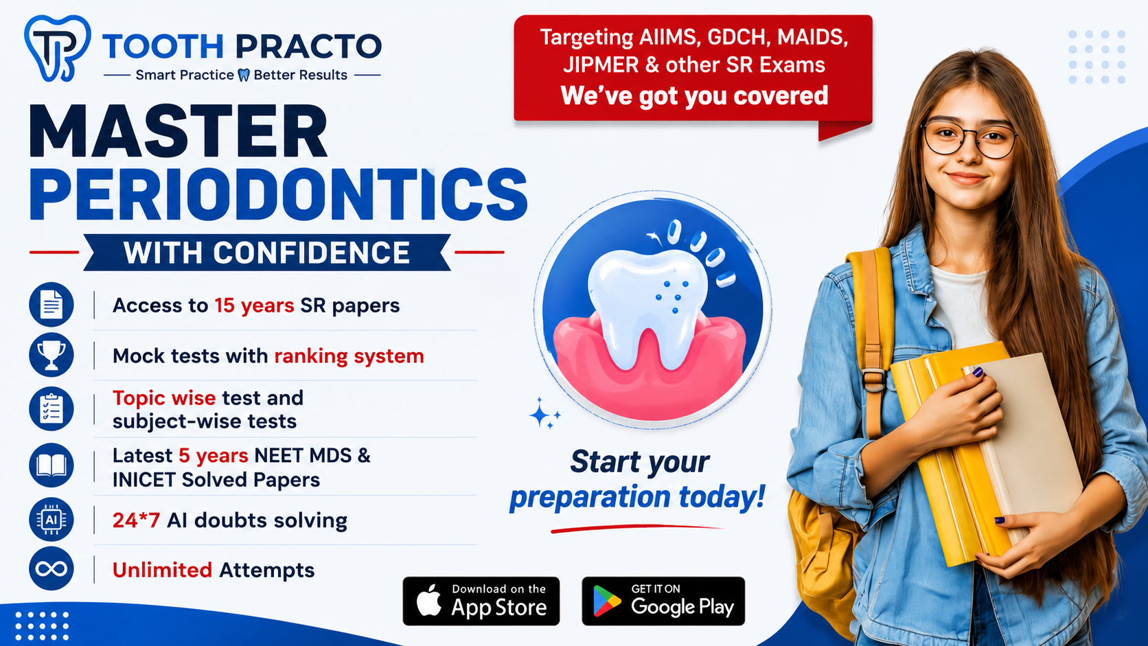 PERIODONTICS SR TEST SERIES