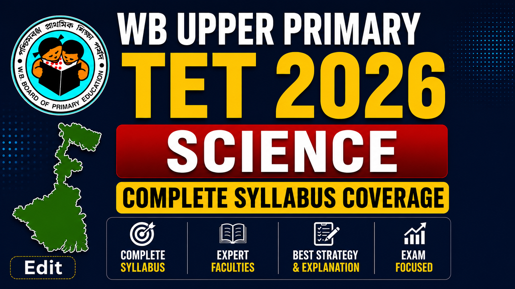 WB UPPER PRIMARY TET (SCIENCE) 2026