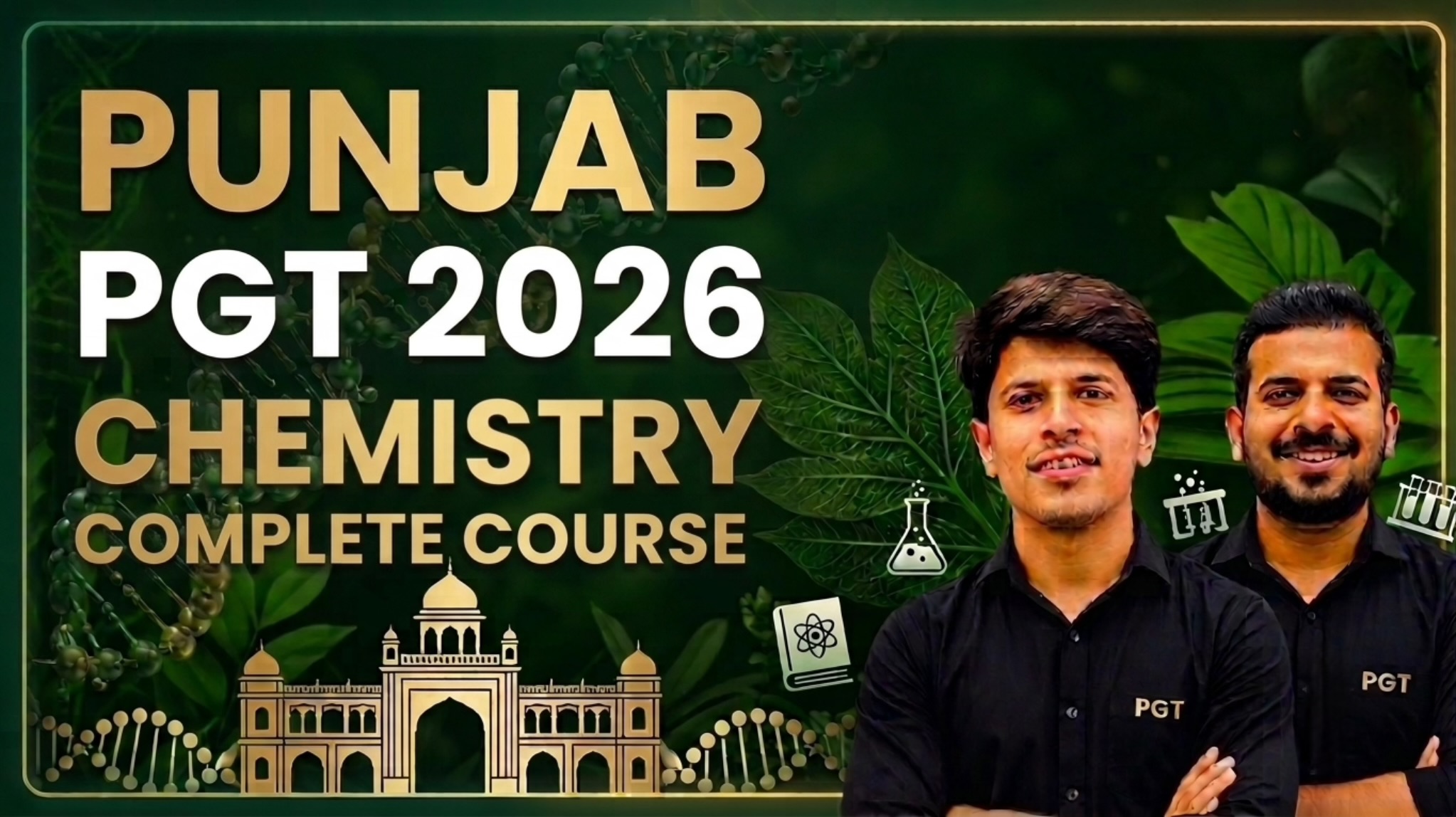 Punjab PGT Chemistry 2026 Complete Preparation Course