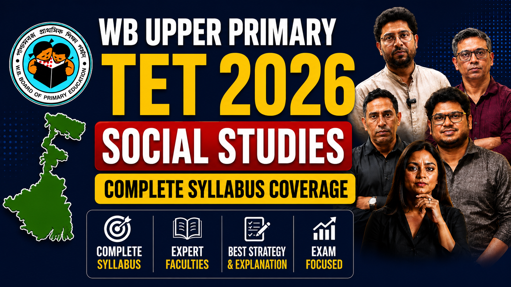 WB Upper Primary TET (Social Studies) 2026