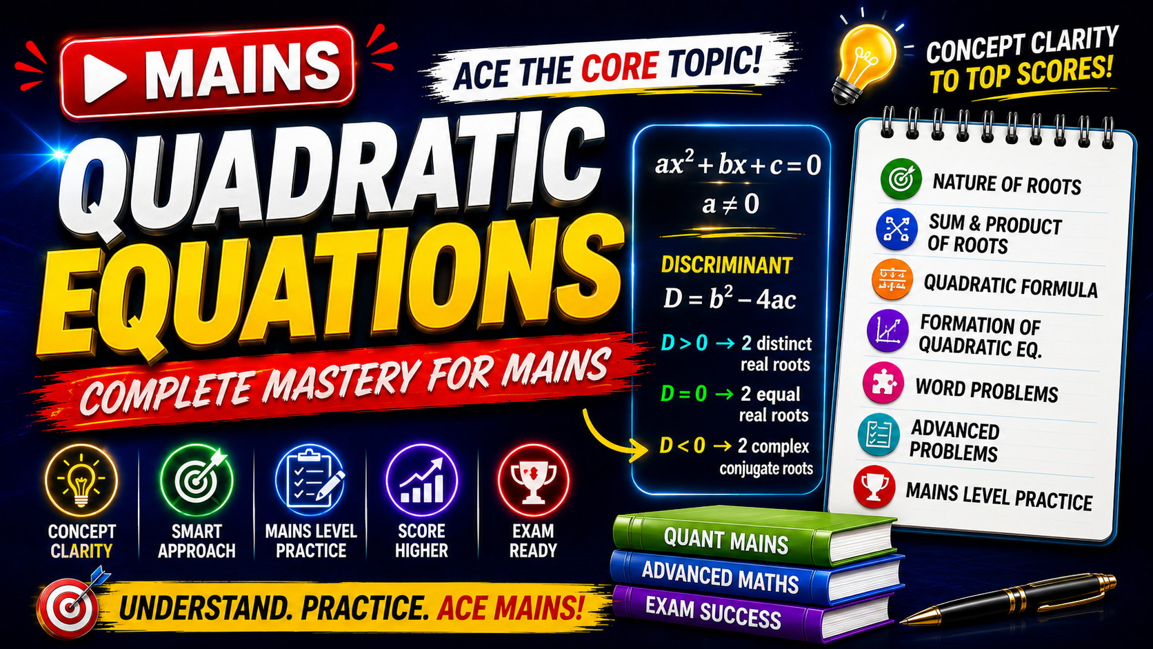 Complete Quadratic Equations 