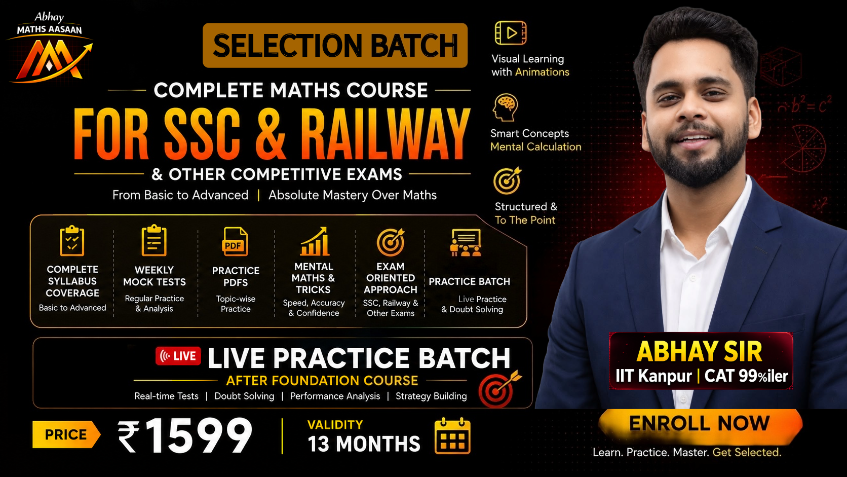 Selection Batch for SSC & Railway