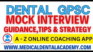 DENTAL INTERVIEW NOTES 