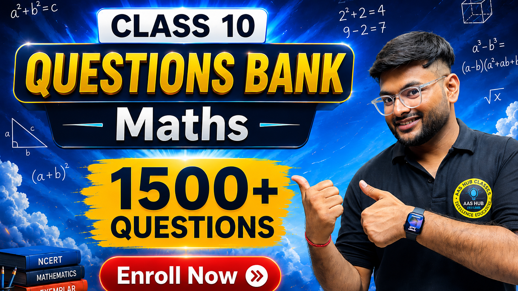 Class 10 Mathematics – Questions Bank (1500+ Questions)