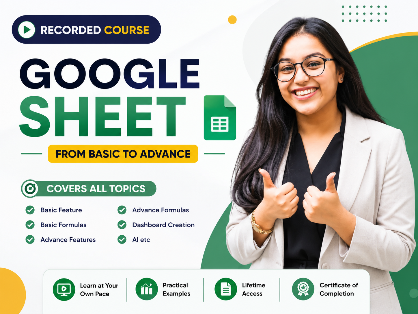 Google Sheets Course: From Beginner to Expert