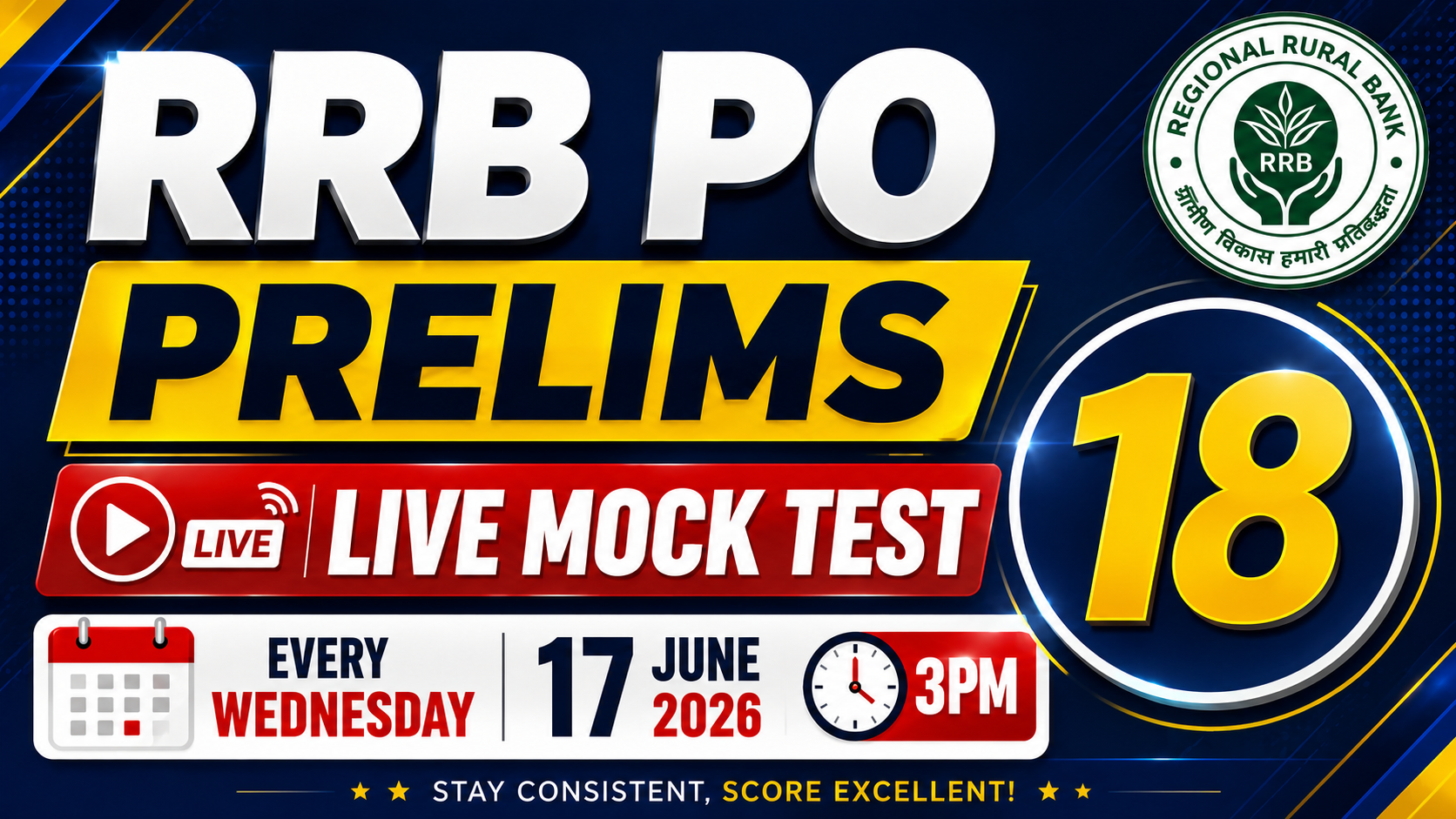 RRB PO Live Mock 2026