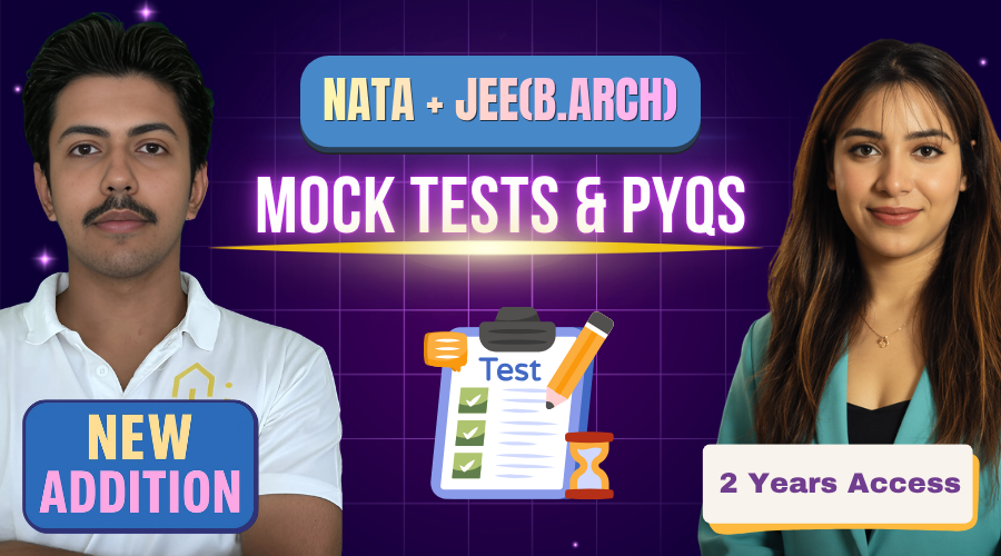 NATA + JEE(B.Arch) Mock Tests & PYQs