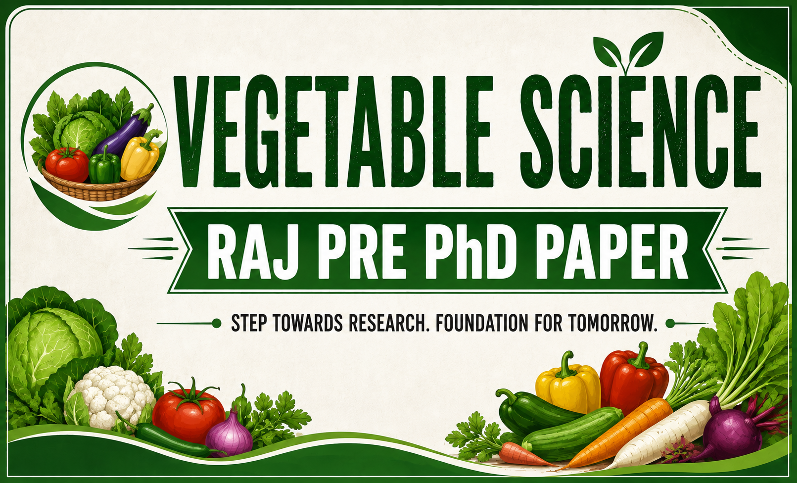 Vegetable Science Raj Pre Phd Old Pyq