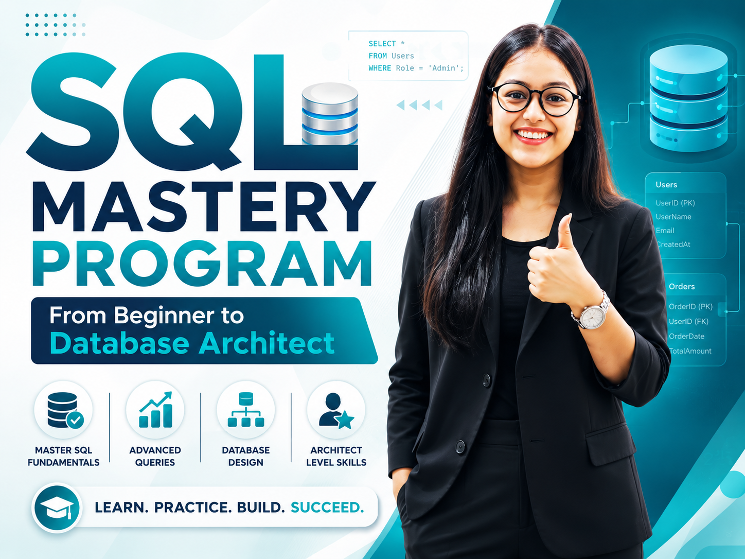 SQL Mastery Program: From Beginner to Database Architect