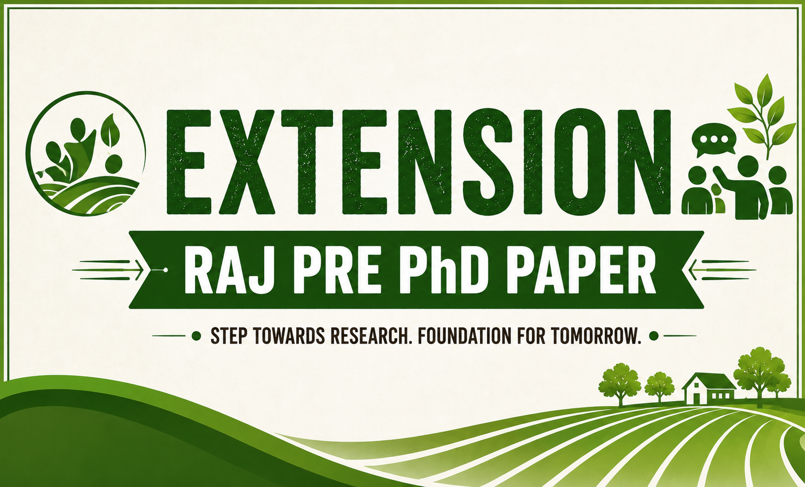 Extension Raj Pre PhD Old PYQS