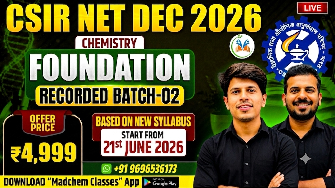 CSIR NET Dec 2026 Foundation Recorded Batch 02