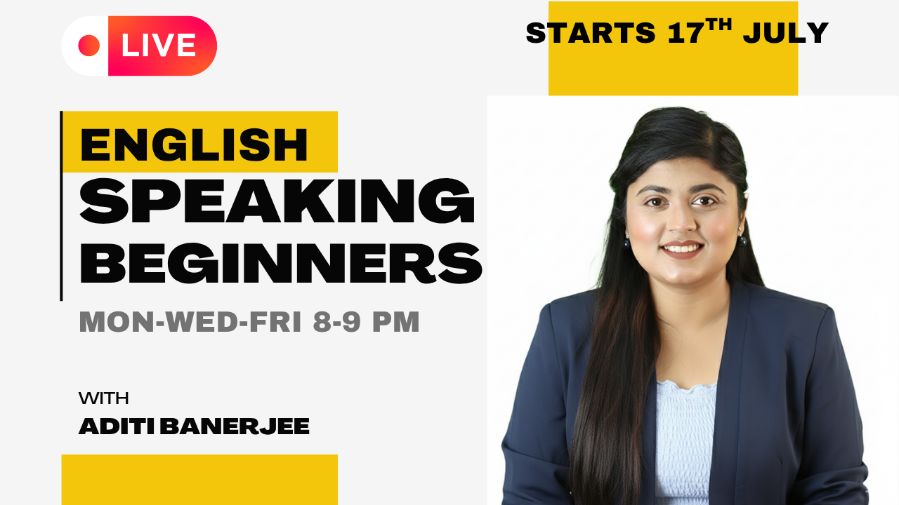 Special English Speaking Course - July
