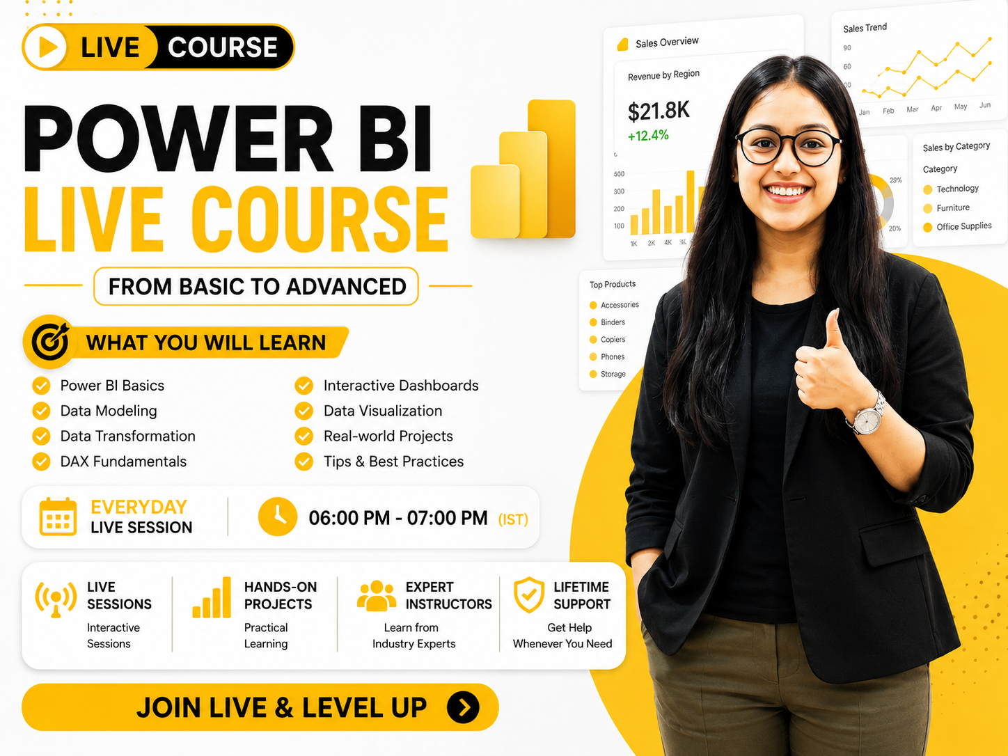 The Power BI LIVE Masterclass: Visualize, Analyze, Excel