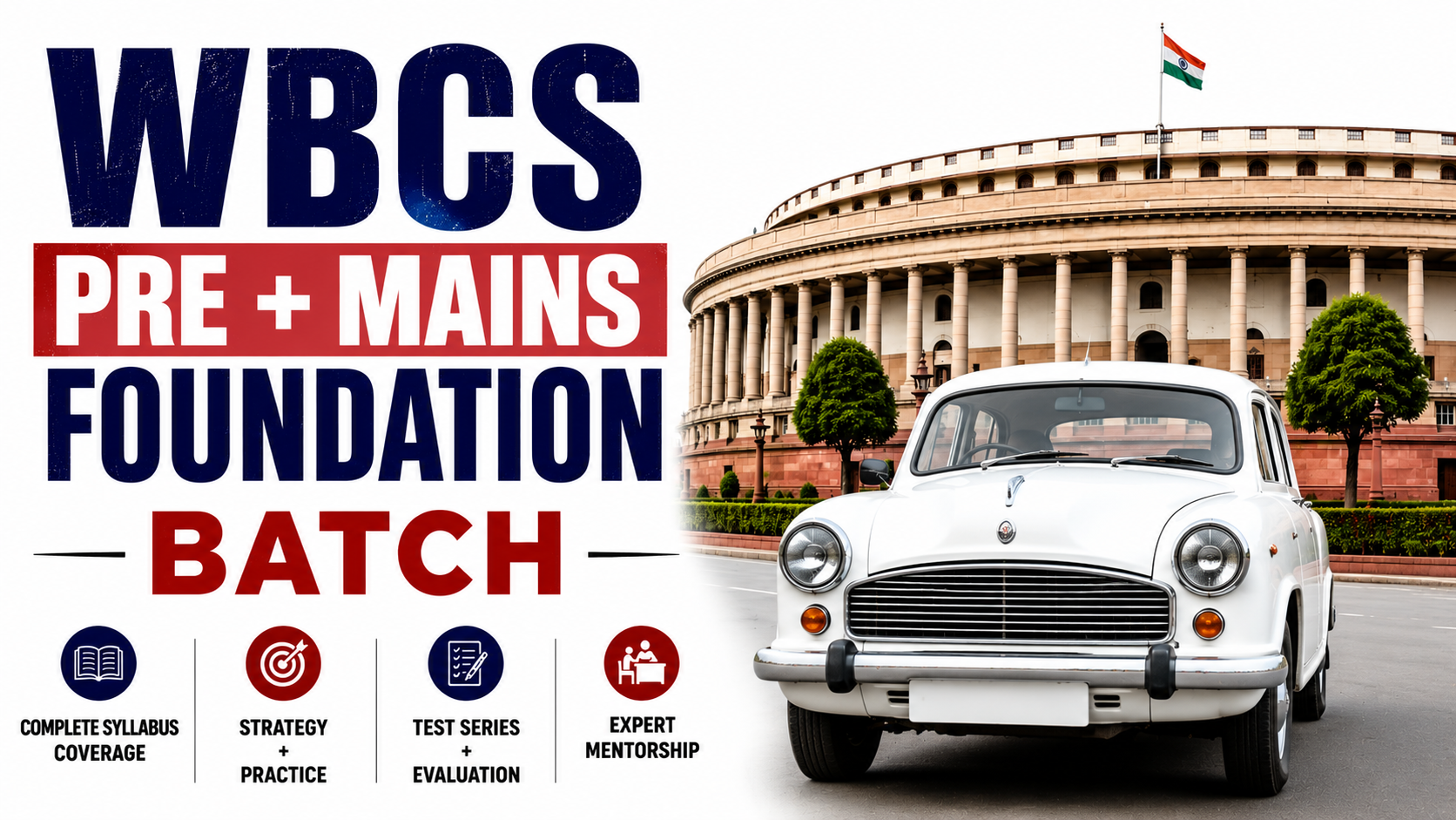 WBCS (Prelims + Mains) 2026 
