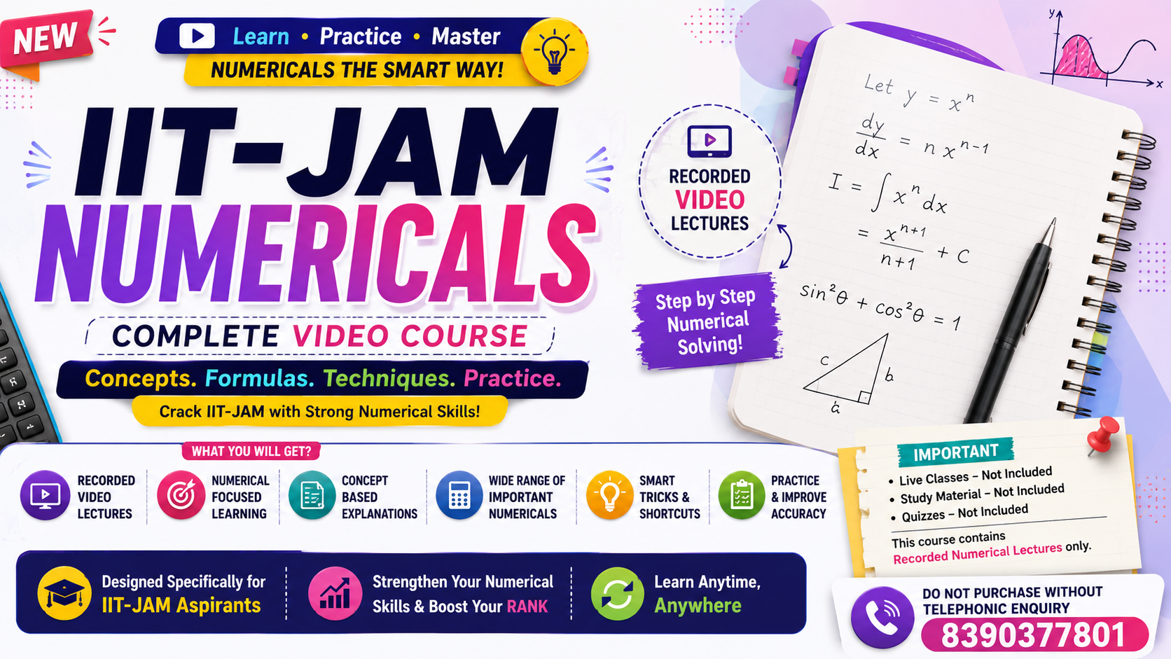 IIT-JAM Numericals