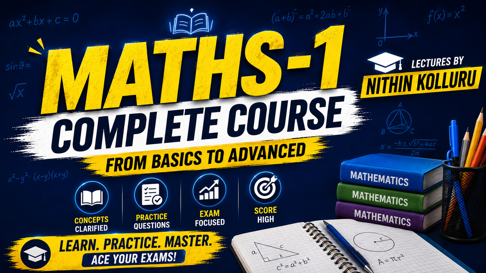 Diploma Maths-1 Complete Course