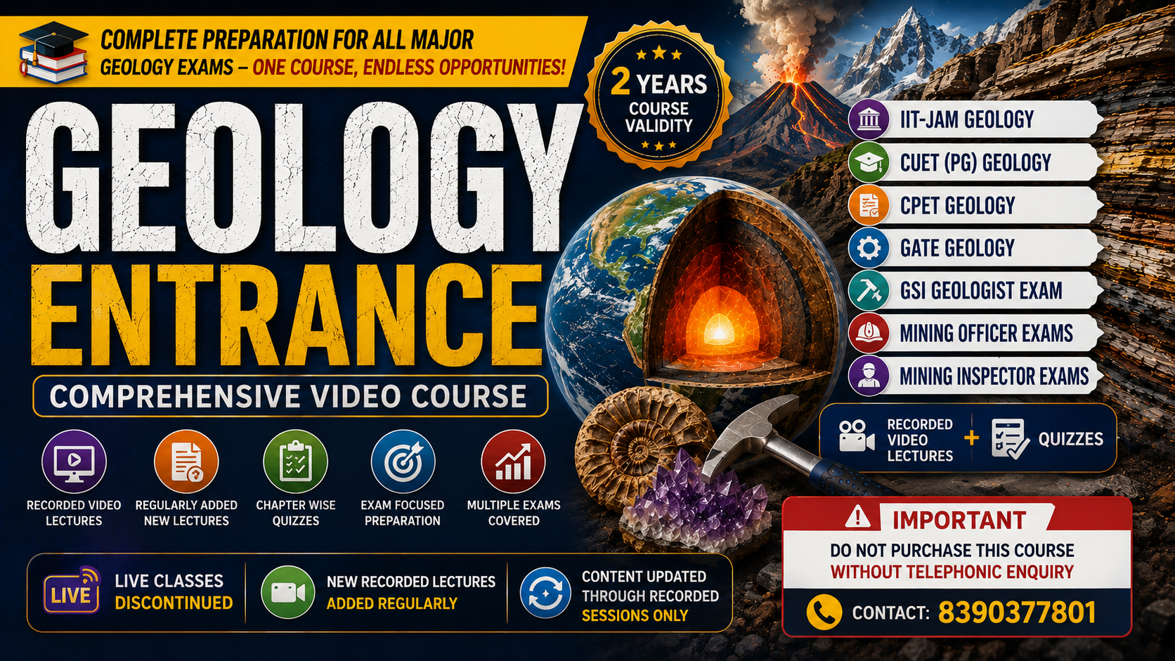 Geology Entrance