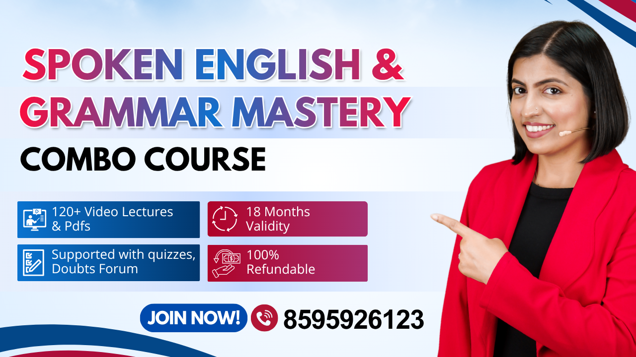 Spoken English & Grammar Mastery (R3-Combo Course)