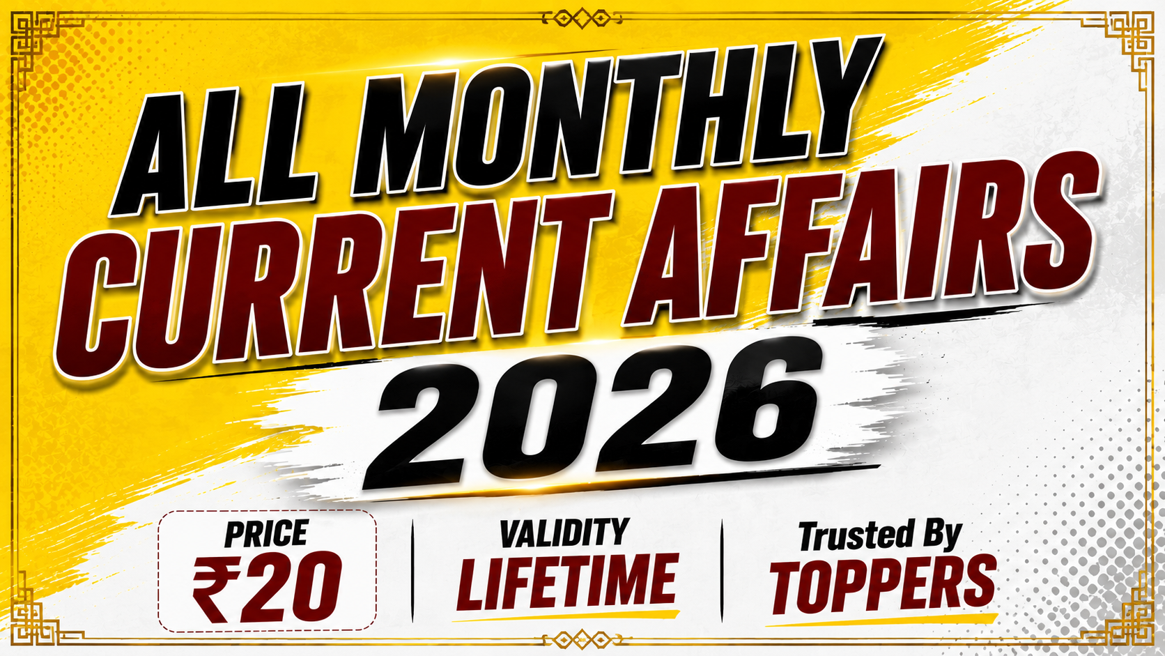 ALL MONTHLY CA 2026 (LIFETIME VALIDITY)
