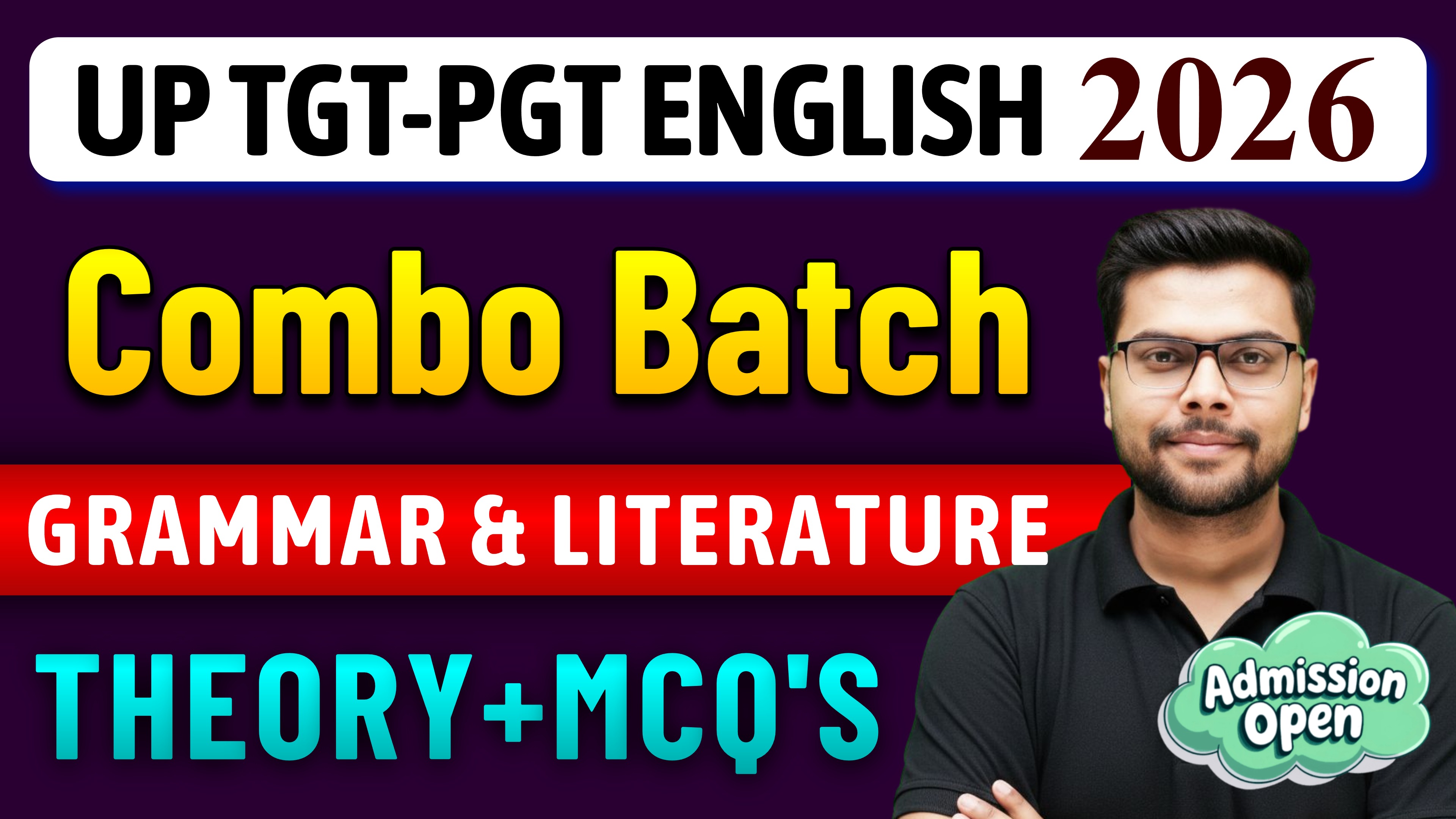 UP TGT PGT English Combo Batch