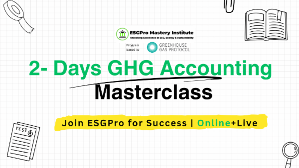 2 - Day GHG Accounting Masterclass