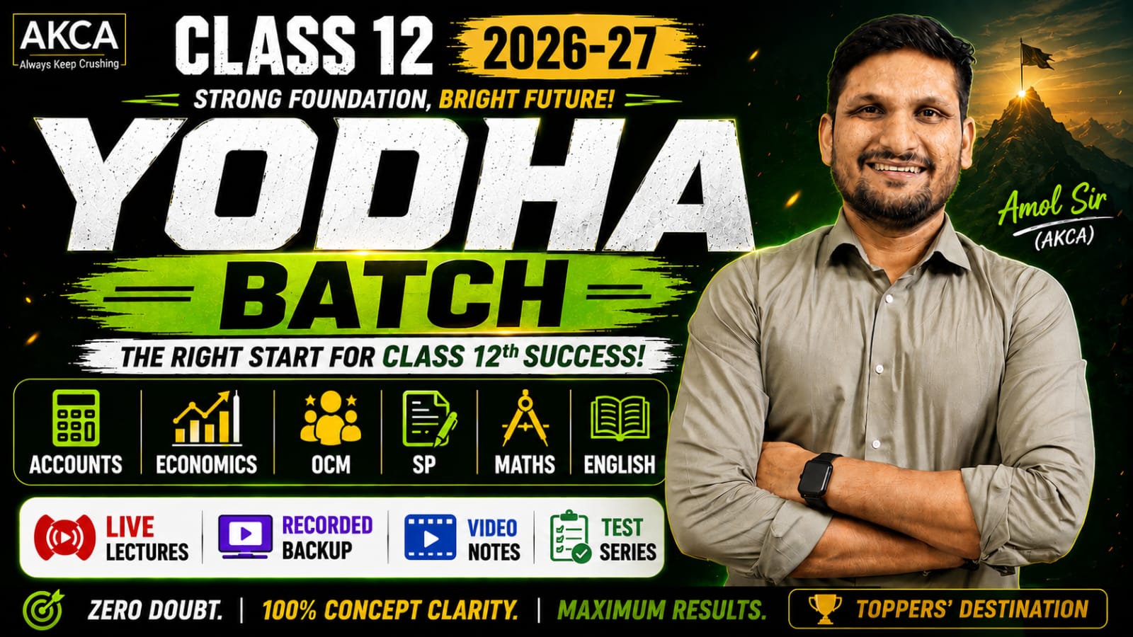 12th Board Exam 2027 | YODDHA BATCH