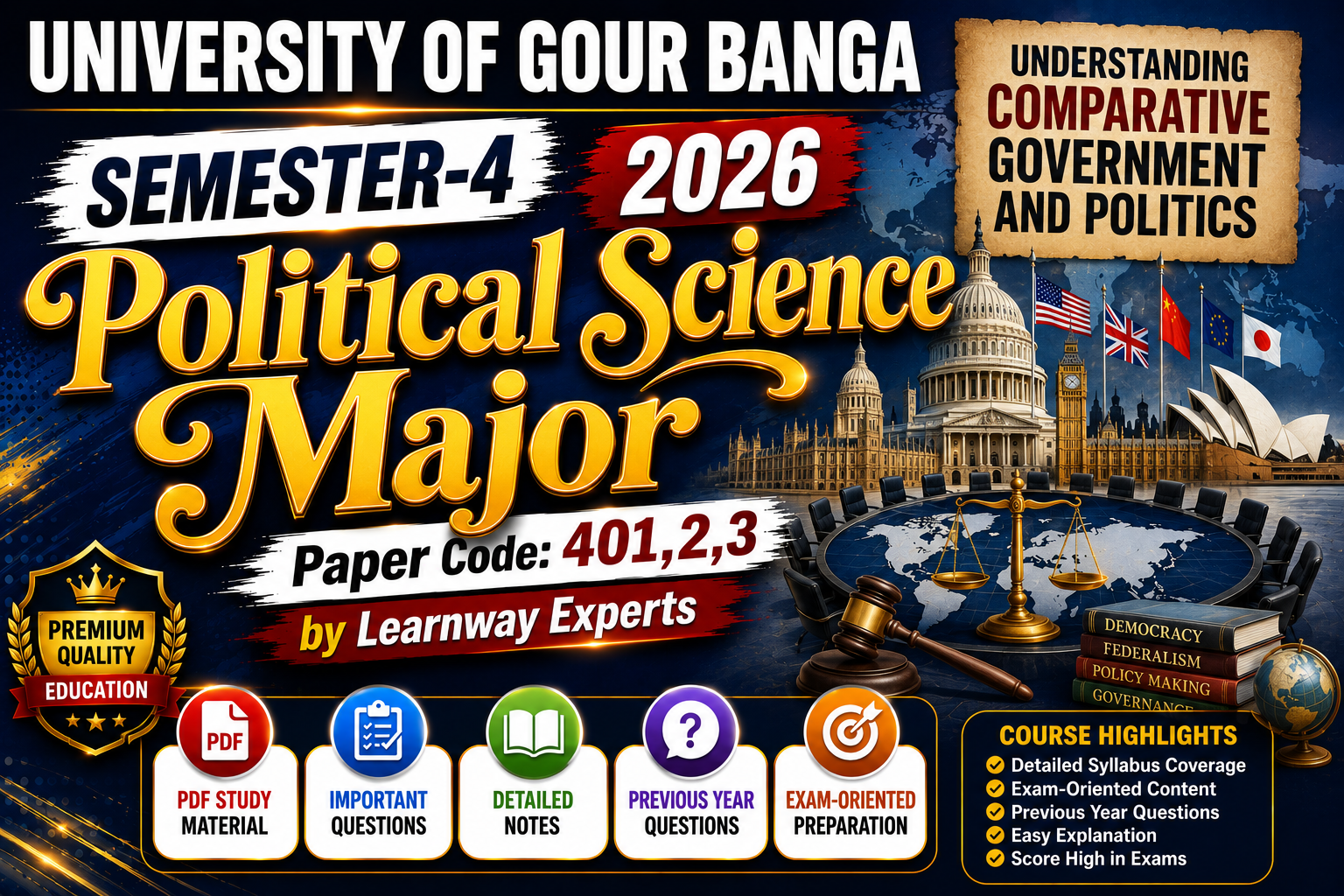 Sem-4 | Political Science Major