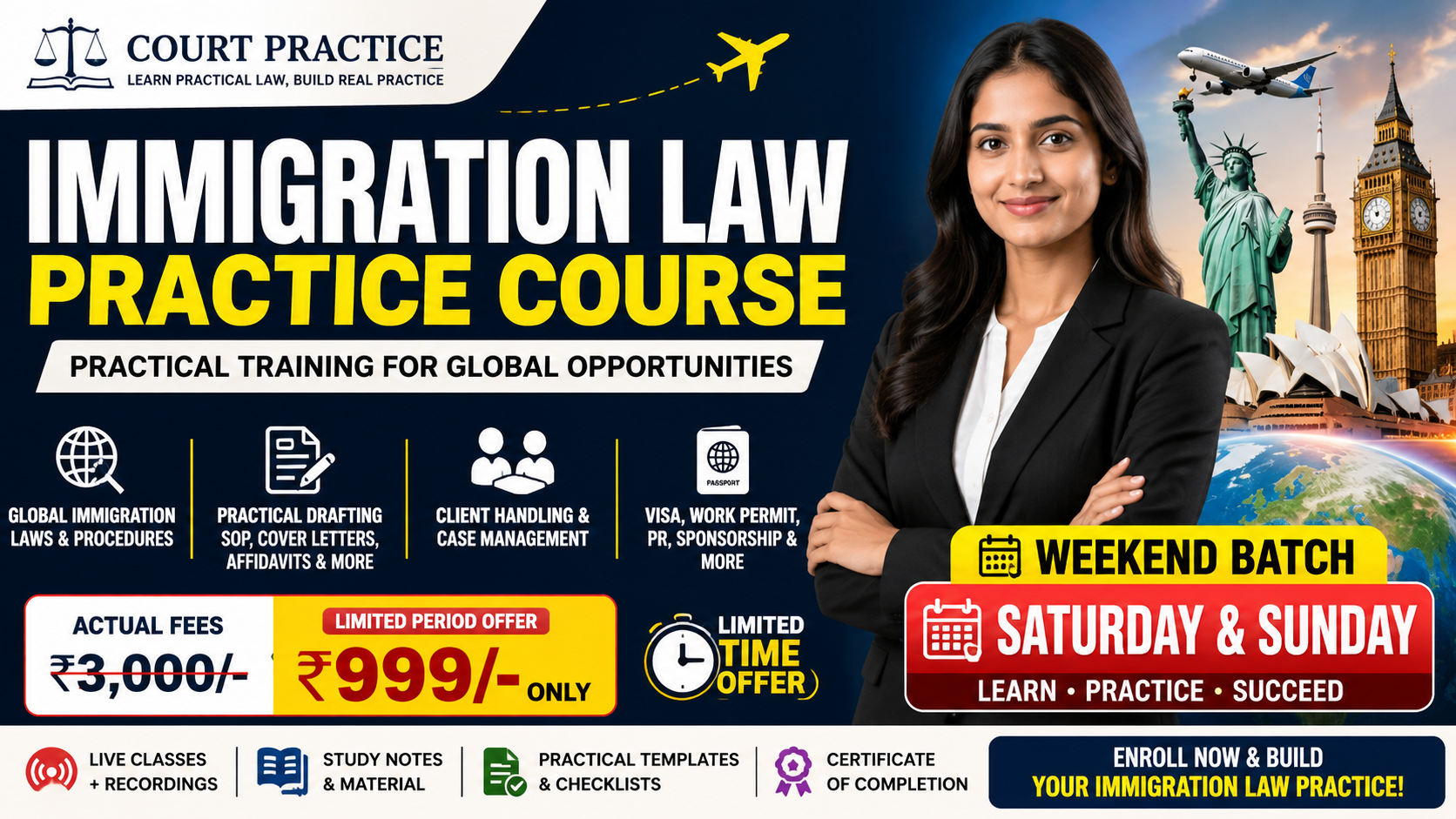 🌍 Court Practice Immigration Law Course